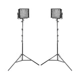 Godox LDX50Bi Bi-Colour LED Panel Twin Softbox Video Lighting Kit
