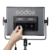 Godox LDX50Bi 65W Bi-Colour Variable Colour Temperature LED Panel Light Rear View