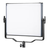 Godox LDX100Bi 120W Bi-Colour Variable Colour Temperature LED Panel Light Angled Front View