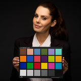 Calibrite ColorChecker Classic Colour Reference Target Model Holding
