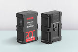 CIMO-200S 196Wh USB-C OLED info Cine V-mount Battery