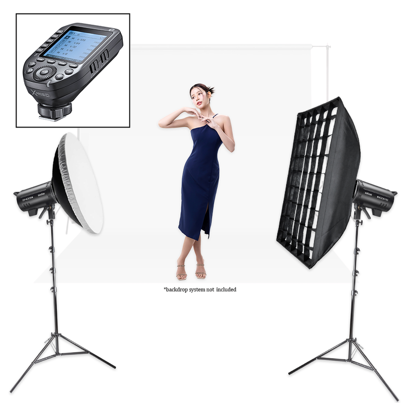 Godox DP400IIIV College Educational Photography Twin Flash Starter Kit