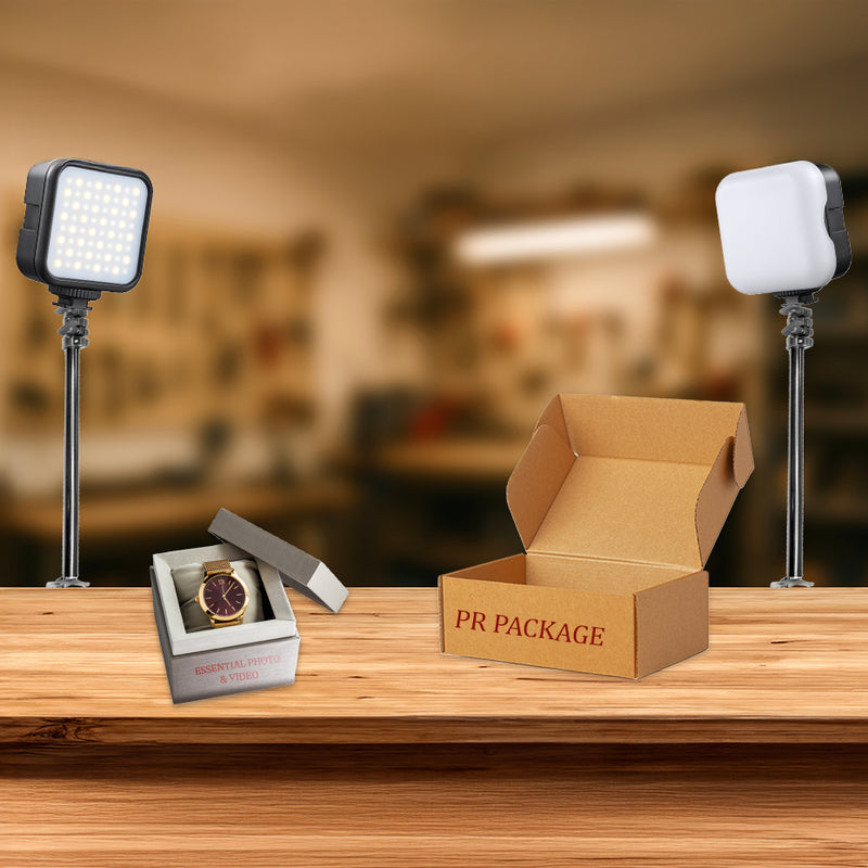 GODOX LED6Bi Dual-Head Table-Mounted Lighting Kit for Content Creators, Photographers & Small Businesses