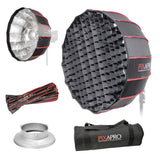 PiXAPRO 65cm Rice Bowl Easy-Open Umbrella Softbox - Box Contents