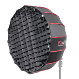 PiXAPRO 65cm Rice Bowl Easy-Open Umbrella Softbox with grid