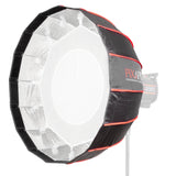 PiXAPRO 65cm Rice Bowl Easy-Open Umbrella Softbox with inner diffuser