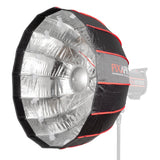 PiXAPRO 65cm Rice Bowl Easy-Open Umbrella Softbox with no diffuser