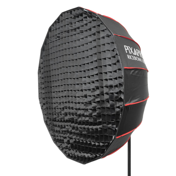 Pixapro 150cm Silver Rice Bowl Softbox with Honeycomb Grid