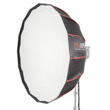 105cm (41") 16-Sided Easy-Open Rice Bowl Parabolic Softbox with White Interior
