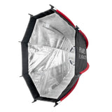 70cm Easy-Open Slim Profiled Speedlight Octagon FlatPak Softbox 