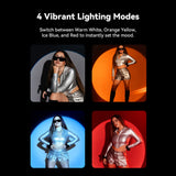 FLASH-RB10 Portable Zoomable Coloured LED Photography Flashlight (SPECIAL ORDER)