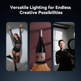 FLASH-RB10 Portable Zoomable Coloured LED Photography Flashlight (SPECIAL ORDER)