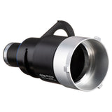 DigitalFoto Projection Attachment Bowens Mount with Gobos Angled Rear Left View