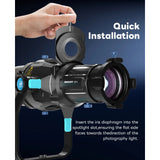 18-Leaf Iris Diaphragm for DIGITALFOTO SNOOT-BM