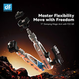 DigitalFoto 11-Inch Magic Arm with F22 Quick-Release Plate - Glacier Silver