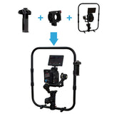 DigitalFoto Magic Ring I Handheld Gimbal Ring with ARRI Rosette Adapter Component Breakdown
