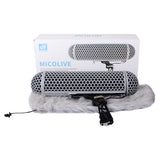 DigitalFoto MICOLIVE-SE Blimp Windshield & Shockmount System for Shotgun Microphones Box Content