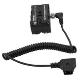 DigitalFoto Dual-Side NP-F Dummy Battery with 5525 Locking Input (NPF3-SE)