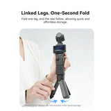 One-Touch Auto Open Mini Tripod 1/4in Mount 2kg Support