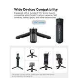 One-Touch Auto Open Mini Tripod 1/4in Mount 2kg Support