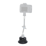 DigtalFoto SNIPER-EPUCK 4.5" Electronic Suction Cup Camera Mounting System With a camera mounted to a magic arm attached to it
