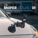 Z-Axis Car Damping Spring Arm for Action Camera OSMO POCKET