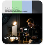 Photographer Using the DigitalFoto V360 360° Rotating Video Camera 