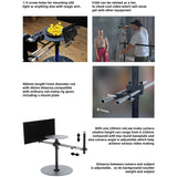 A Photographer Using the DigitalFoto V360 360° Rotating Video Camera 