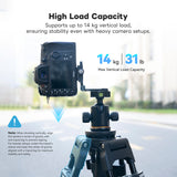 DigitalFoto VH-1AS  Foldable Vertical L-Bracket With Arca-Swiss Plate