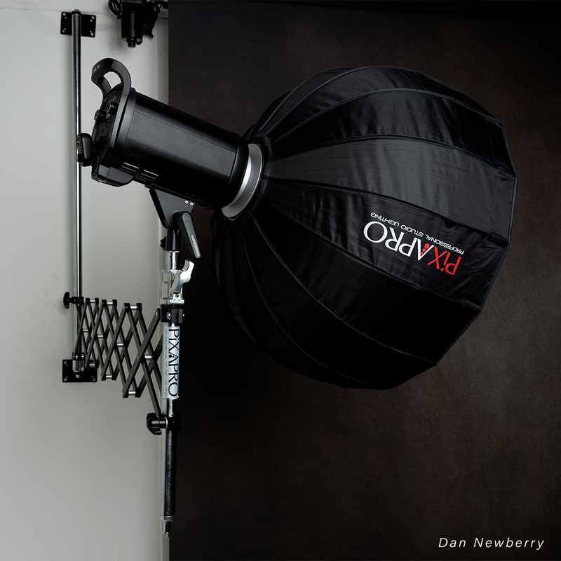 Wall-Mounted Adjustable Scissor Vertical-Mount Studio Boom Arm 