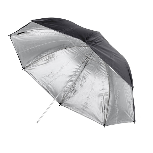 PiXAPRO 40" (101.6cm) Black/Silver Reflective Bounce Umbrella 