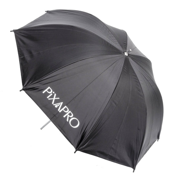 32" Black/White Bounce Studio Photography Umbrella with 8mm Shaft Exterior Surface