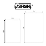 Easiframe Fabric Sizes