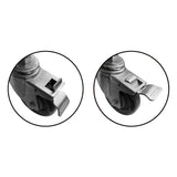 E-Image HS03-W 360° Locking Caster Wheels (Set of 3) Locking Mechanism