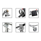 E-Image HSB200 Boom Stand Kit with Wheels Breakdown of Features