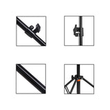E-Image LS04 Foldable Aluminium Light Stand Product Breakdown