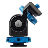 Elgato Cold Shoe Mount with Pan and Tilt Adjustment Side View Angled at 45°