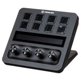 Elgato Stream Deck+ Audio and Workflow Controller Angled Left Facing