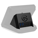 Elgato USB Hub for Stream Deck+ with USB-C Expansion Angled Facing LEft