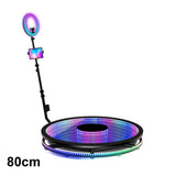 PiXAPRO 80cm 360° Infinity Glass LED Photo Booth for 1-4 people