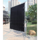 PiXAPRO 4x4cm Soft Grid for 240x240cm Butterfly Frame Scrim Diffuser being used outdoors