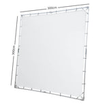 PiXAPRO 300x300cm Butterfly Frame Sun Shade Scrim Diffuser