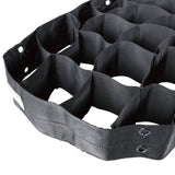 Close-up of PiXAPRO 8x9cm Sewn Soft Grid for Butterfly Frame System