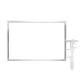 The PiXAPRO 2'x3' Flat-Edge Flag Frame Mounted to a C-Stand