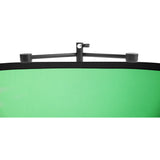 PiXAPRO Magnetic Background Support  For Collapsible Drops with a Chromakey Green Backdrop attached to it