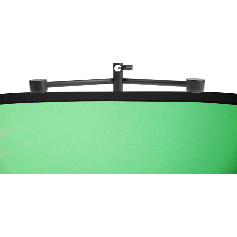 PiXAPRO Magnetic Background Support  For Collapsible Drops with a Chromakey Green Backdrop attached to it