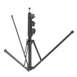 GODOX BL-210 210cm Compact Aluminium Foldable Nano Stand with Legs folded up half-way