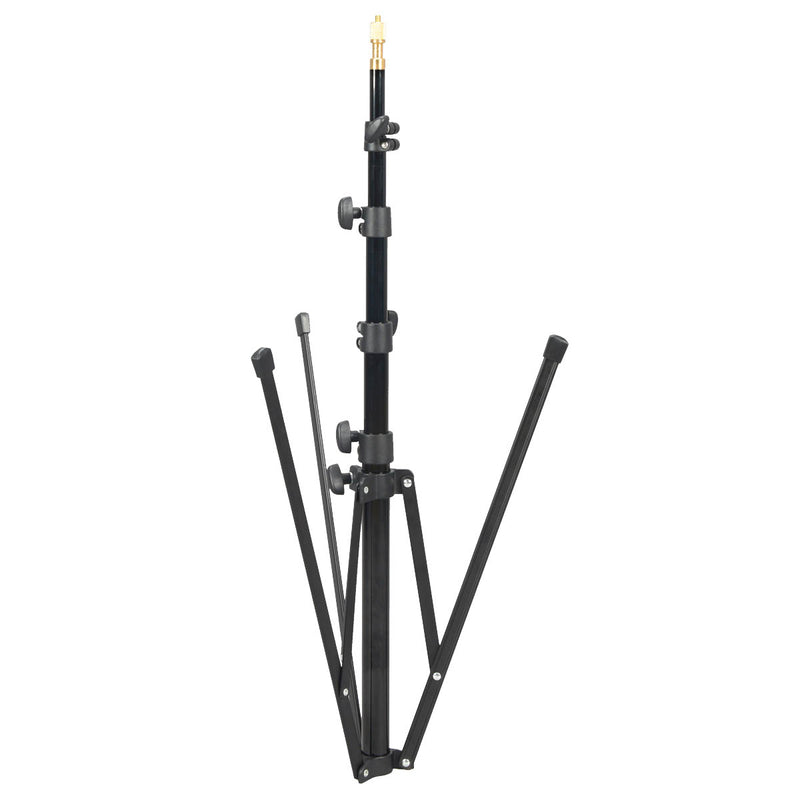 Godox 213B foldable Nano Light Stand with legs folded back half way