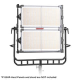 GODOX AB02-02 Dual Mounting Bracket with two KNOWLED P1200R-HARD panels mounted to it
