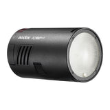 Godox AD100ProII Compact 100Ws Studio Strobe (Three-Quarter Front View - Without AD-E2 Mount Adapter)